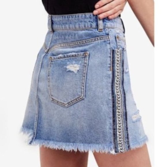 Free People Dresses & Skirts - NWT Free People Side Stripe Mini Skirt